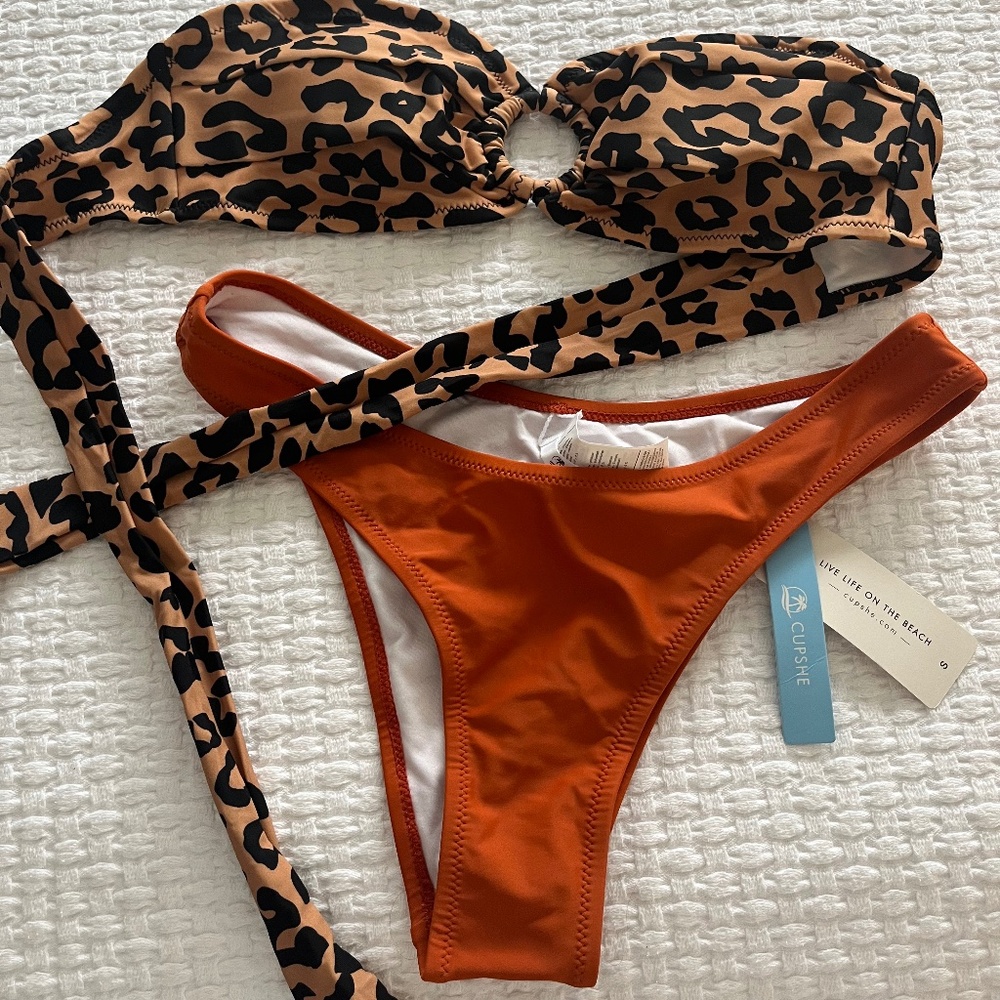 Bandeau Bikini - Leopard